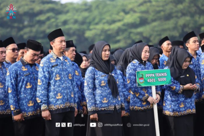 Pelantikan 9.051 PPPK 2024 Pemkab Bekasi