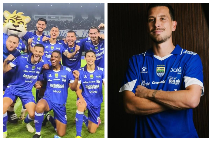 Thom Haye menjalani debut bersama Persib di Super League 2025/2026.