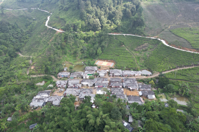 Suanasa Kampung Malani atau Kampung Tokyo di Malasari, Kecamatan Nanggung, Kabupaten Bogor.
