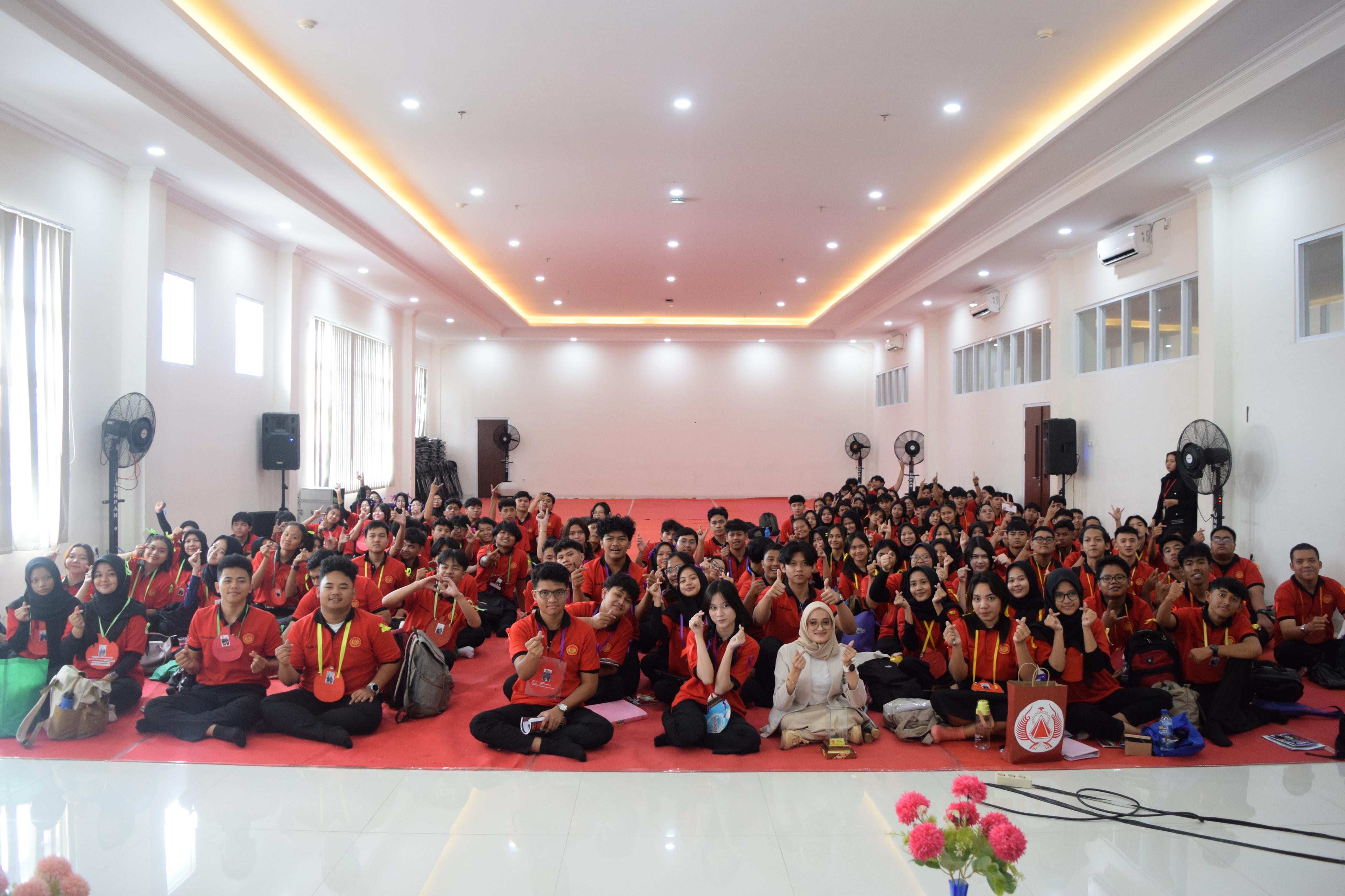 Pelaksanaan PKKMB 2025 yang diadakan Fakultas Hukum Universitas&nbsp;Pakuan.
