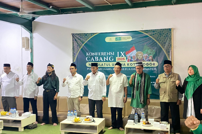 PCNU Kota Bogor menetapkan kepengurusan baru periode 2025&ndash;2030 melalui Konferensi Cabang (Konfercab).
