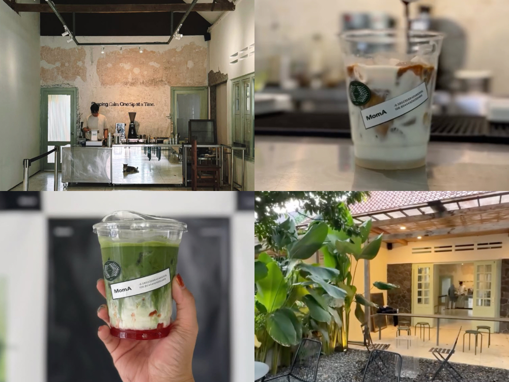 MomA, tempat nongkrong pecinta matcha baru di Kota Bogor.