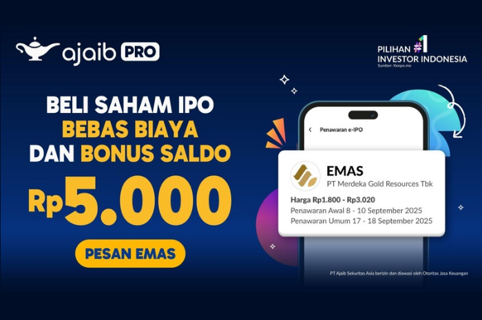 Investasi IPO EMAS di ajaib Pro
