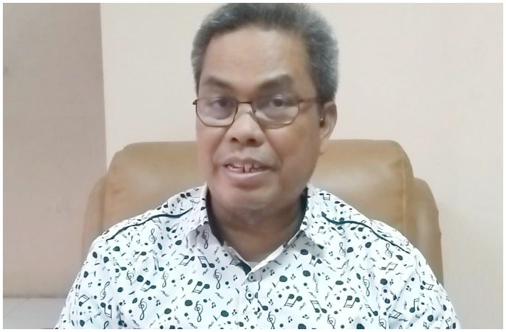 Kepala DPMD Kabupaten Bogor, Hadijana saat dimintai keterangan oleh Radar Bogor terkait persoalan Desa Bojong Kulur.