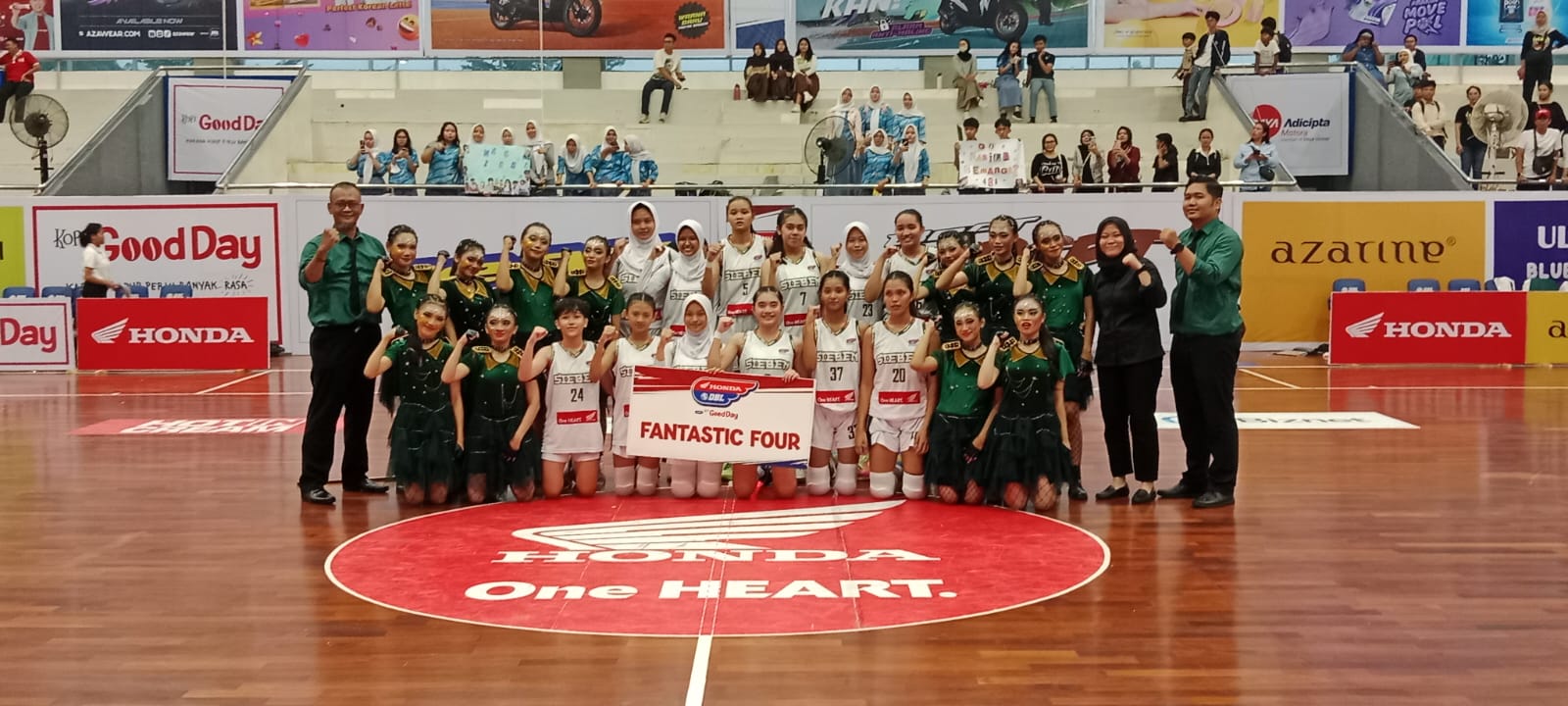 SMAN 7 Bogor lolos ke Fantastic Four Honda DBL with Kopi Good Day 2025 West Java-West.
