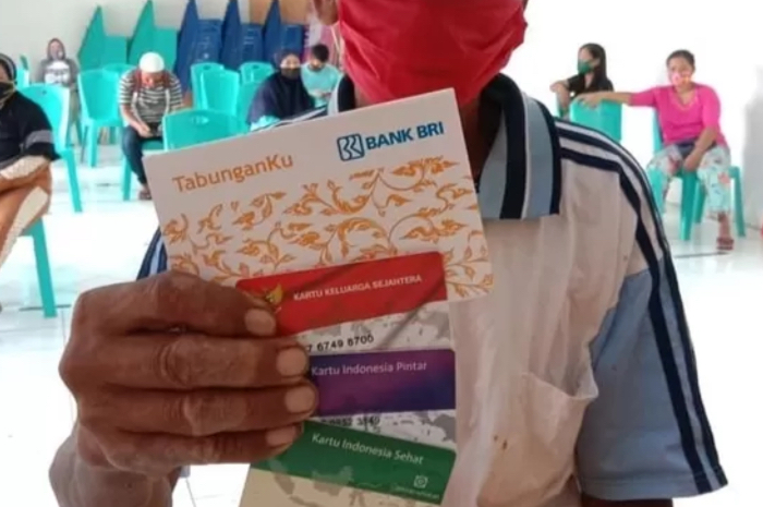Ilustrasi: Penerima bantuan sosial (bansos).