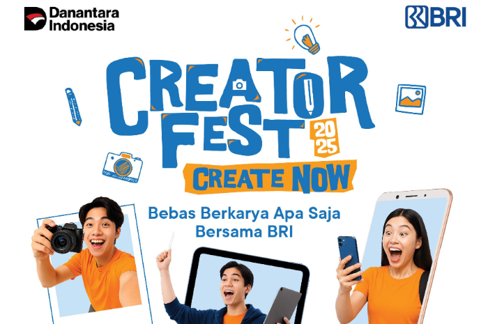 BRI Creator Fest 2025 digelar jelang Hari Ulang Tahun ke-130.