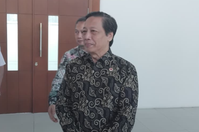 Deputi Bidang Pemamfaatan Riset dan Inovasi BRIN, R. Hendrian saat di mintai keterangan di Cibinong, Kabupaten Bogor, Rabu, 17 September 2025.