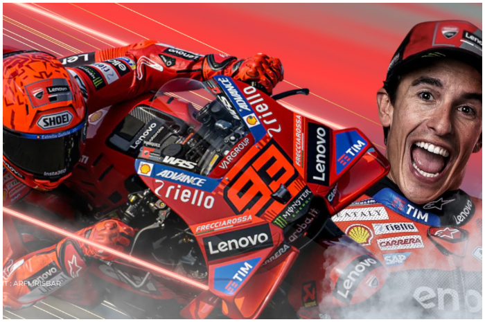 Marc Marquez berhasil menjuarai MotoGP di Sirkuit Misano.