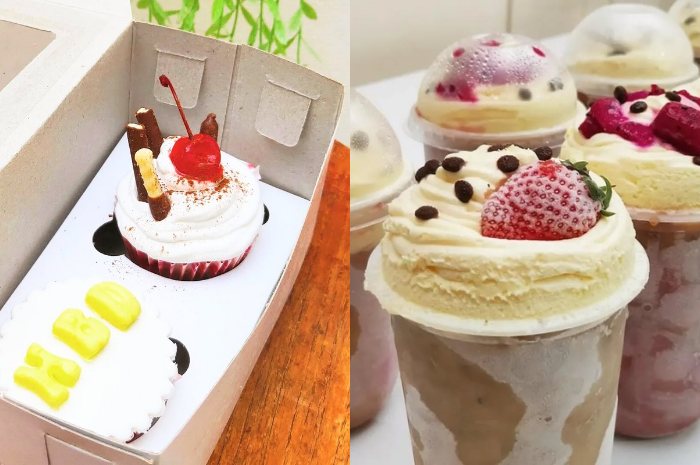 Brandcuit yogurt, red velvet&nbsp;and cheese viral, dessert Bandung dengan kelezatan tiada tara.