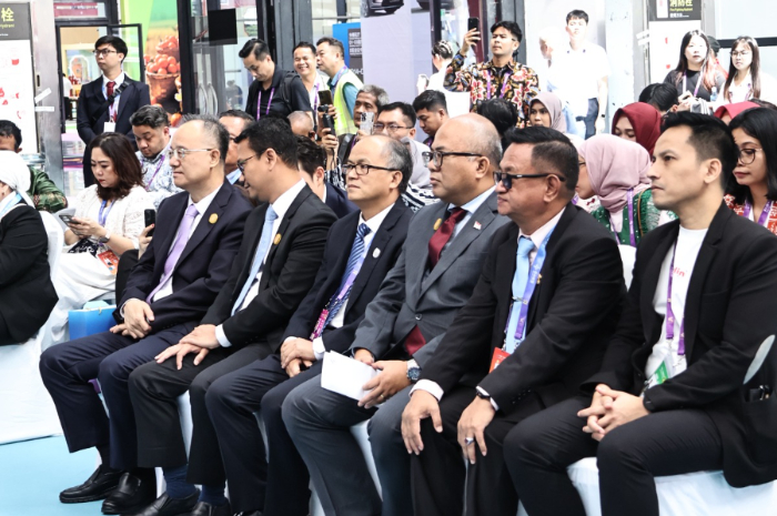 Pembukaan Pameran China-ASEAN (China-ASEAN Expo atau CAEXPO) di Nanning, Daerah Otonom Guangxi Zhuang, Rabu, 17 September 2025.