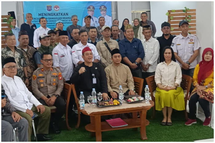 Muspika Cimanggis Gelar pertemuan bersama FKDM Cimanggis kamis 18 September 2025.