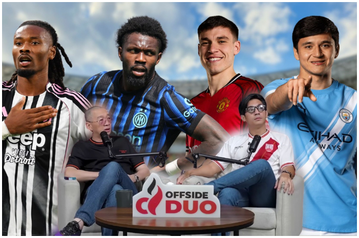 Siaran podcast Offside Duo yang membahas analisis pertandingan di liga-liga top Eropa.