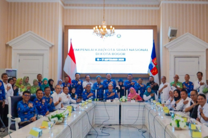 Pertemuan Focus Group Discussion (FGD) dan penutupan kegiatan Verifikasi Lapangan Anugerah Swastisaba Kabupaten Kota Sehat 2025.