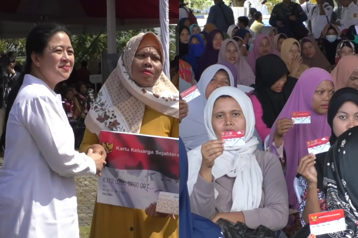 Ilustrasi KPM penerima Bansos PKH