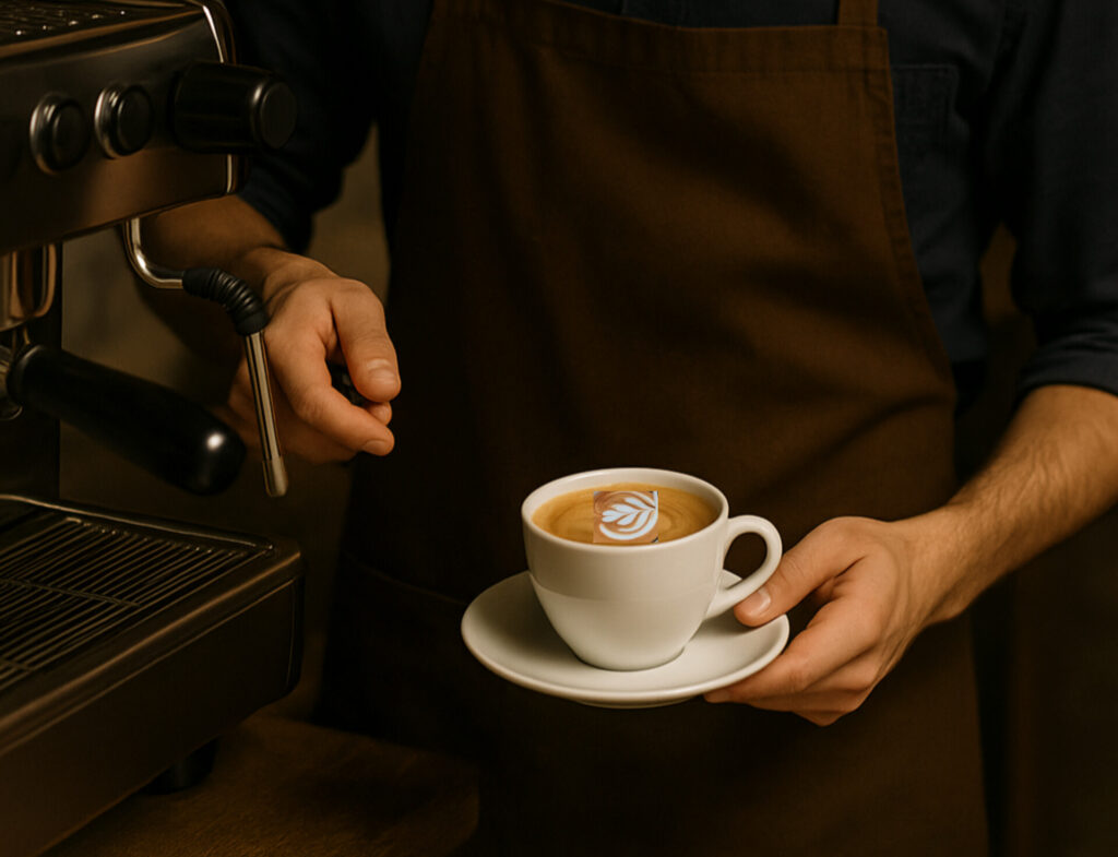 Ilustrasi barista.