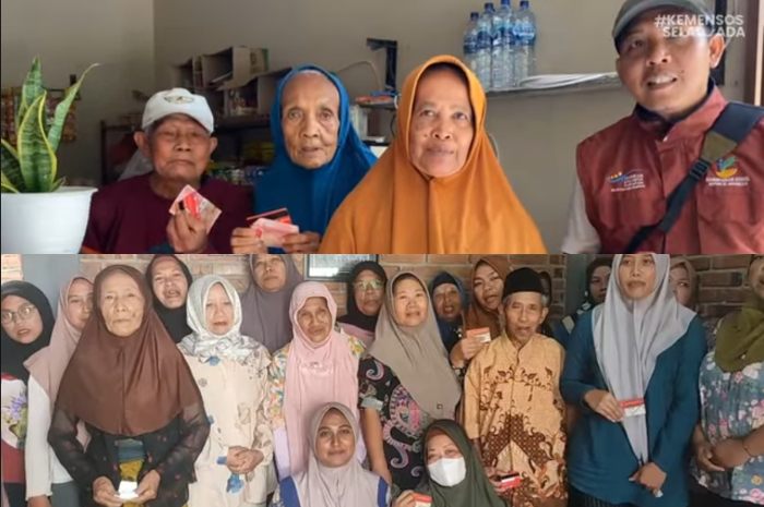 KPM Bansos dari berbagai daerah