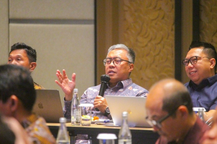 Rapat koordinasi replikasi program yang digelar di Hotel Movenpick, Jakarta Pusat, pada Jumat lalu, 19 September 2025.