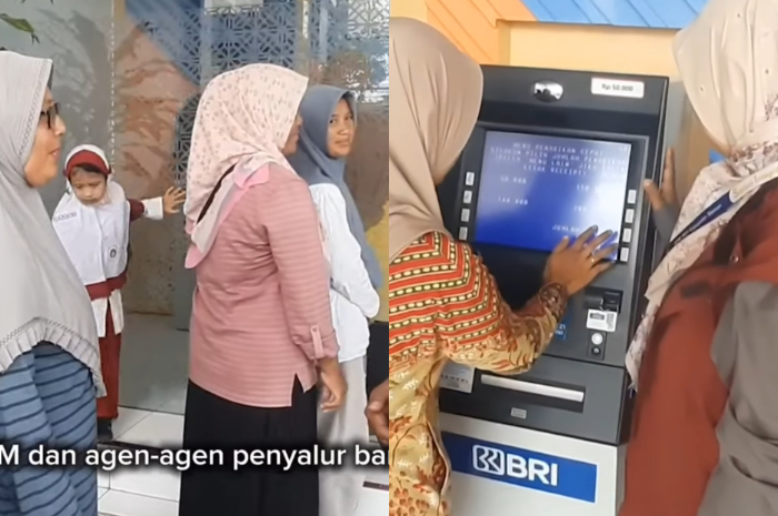 Antrian untuk pencarian bansos