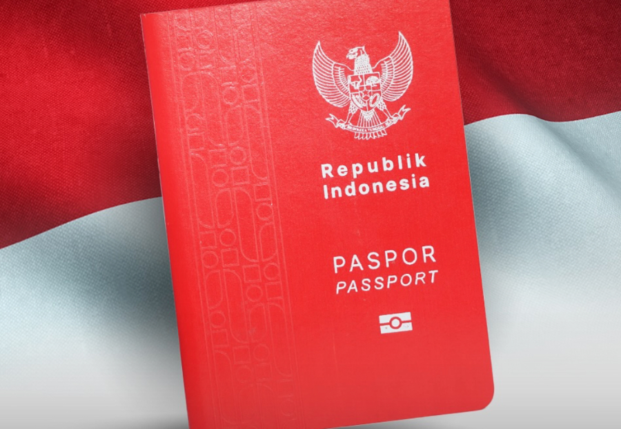 Ilustrasi Paspor Indonesia