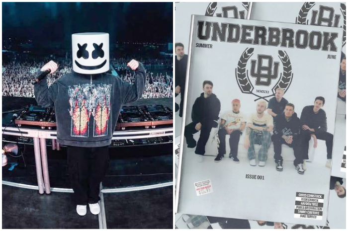 Foto para personil dari Band Underbrook yang didirikan DJ Marsmellow.
