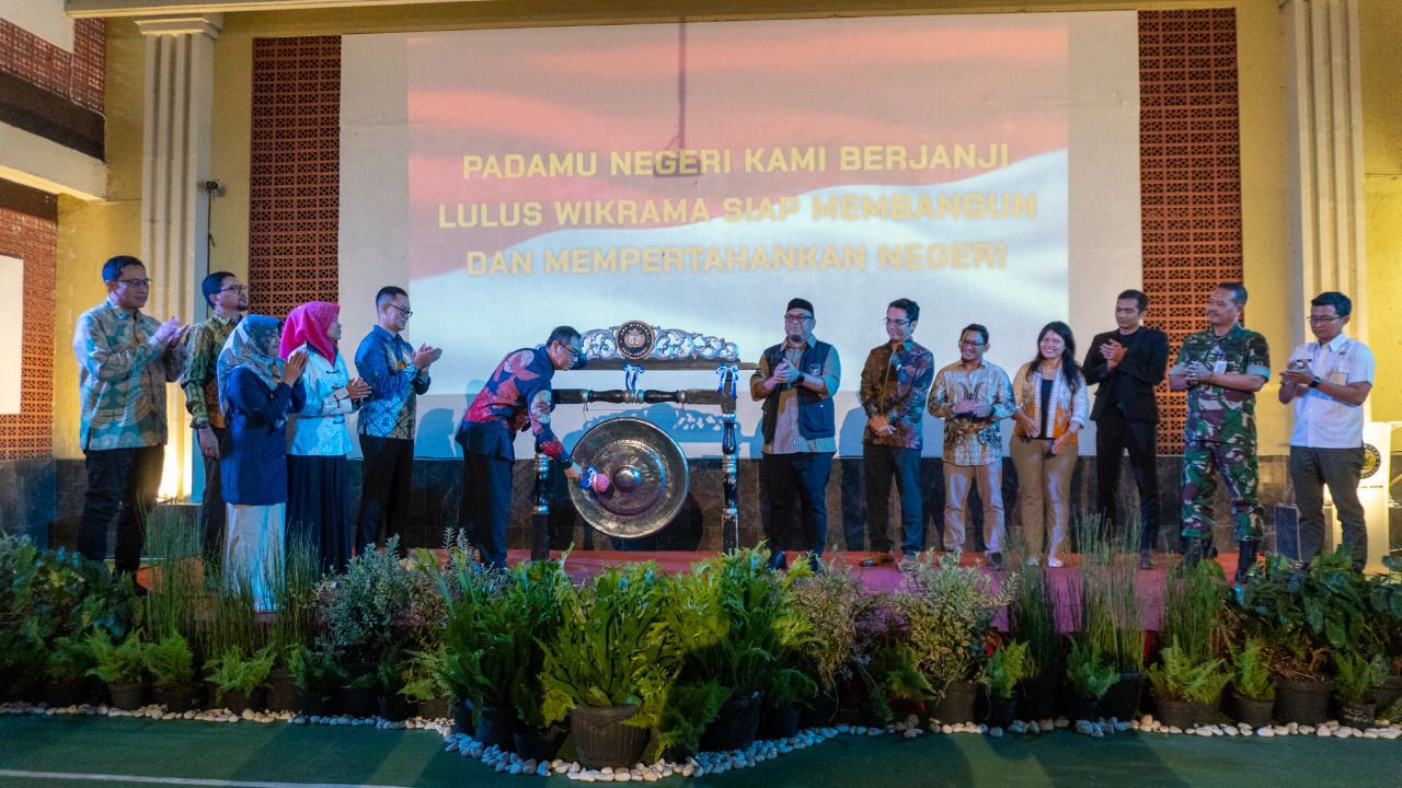 SMK Wikrama saat meluncurkan Laboratorium SOC, Selasa 23 September 2025.