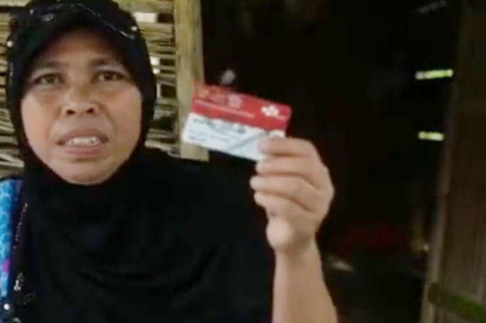 KPM penerima bansos melalui KKS Merah Putih