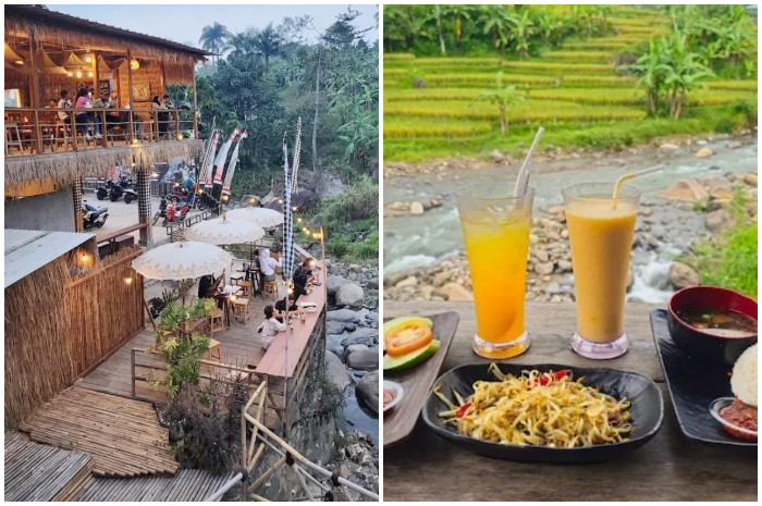 Suasana Saung Sabin di Sukamulya, Kecamatan Sukamakmur, Kabupaten Bogor.