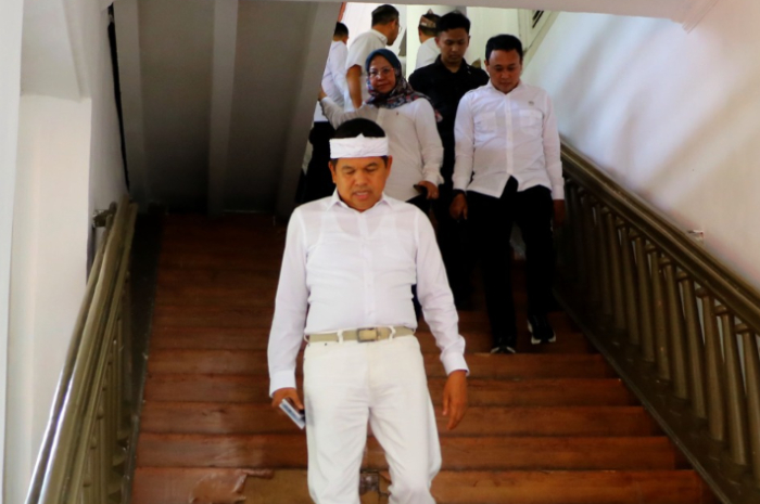 Gubernur Jawa Barat Dedi Mulyadi di Bale Pakuan Pajajaran, Kota Bogor, Rabu 24 September 2025.