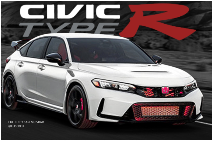 Tampilan Honda Civic Type R yang banyak dicari para penggemar otomotif