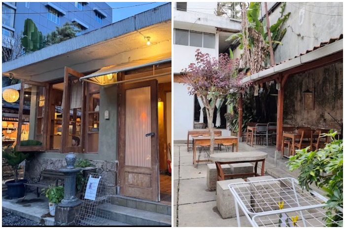 Suasana khas Jepang di Kyomi Space, kafe unik di Kota Bandung.