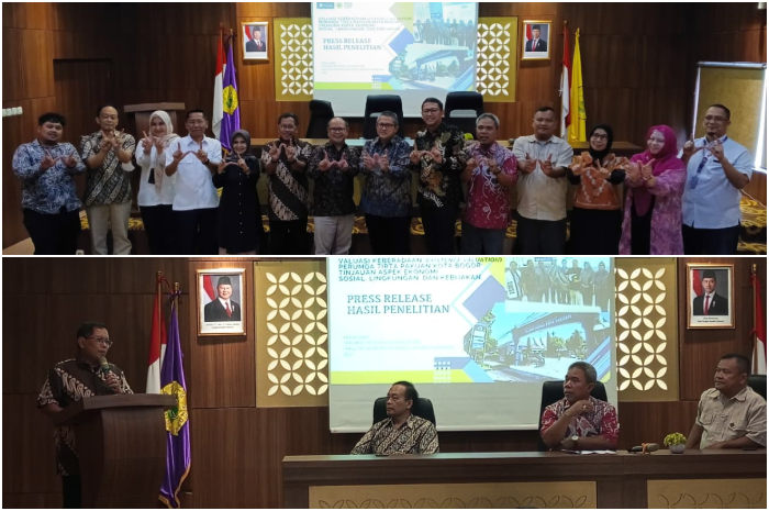 Fakultas Ekonomi dan Bisnis (FEB) Universitas Pakuan merilis hasil penelitian tentang Perumda Tirta Pakuan Kota Bogor.