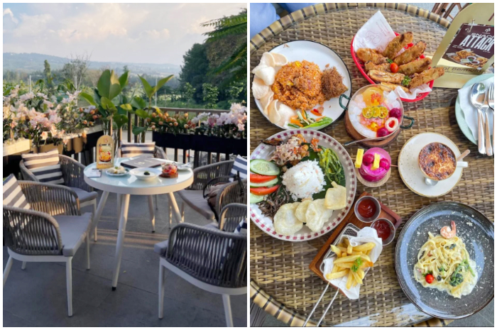 Suasana dan menu di&nbsp;Awal Bermula Cafe and Eatery Sentul Bogor.