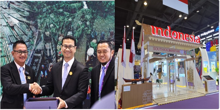 Paviliun Kalimantan Selatan di acara CAEXPO&ndash;CABIS 2025