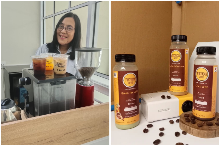 &nbsp;Veronica, seorang pengusaha kopi yang sukes berkat dukungan dari BRI.
