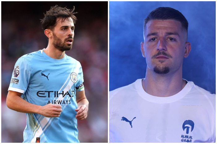 Bernardo Silva adri dari Manchester City dan Sergej Milinkovic Savic dari Al Hilal jadi incaran utama Juventus.