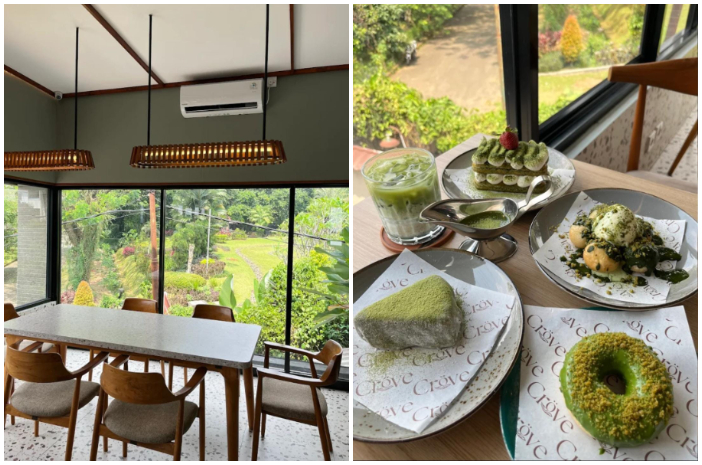 Suasana dan menu di Crove Coffee Baranangsiang, Bogor.