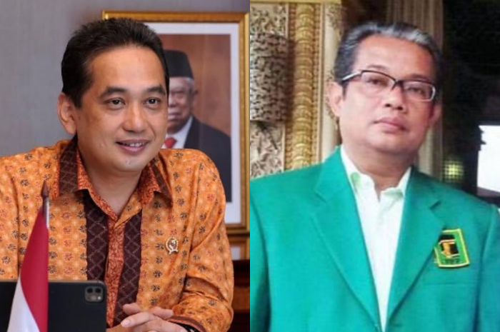 Ketua DPC PPP Kota Bogor, Zaenul Mutaqin (kanan) menegaskan pihaknya mendukung&nbsp;Agus Suparmanto.