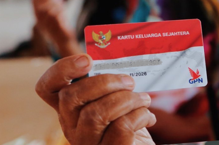 Ilustrasi: Kartu KKS penerima bantuan sosial (bansos).