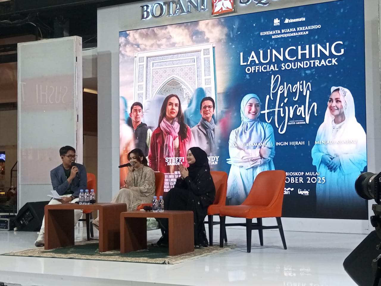 Special screening Film drama religi Pengin Hijrah XXI Botani Square Bogor, Sabtu 27 September 2025.