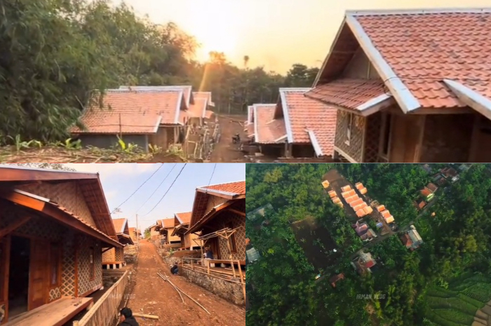 Kampung KDM Sukabumi yang terinspirasi dari Gubernur Jawa Barat, Dedi Mulyadi.