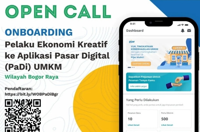 Aplikasi pasar digital (PaDi) UMKM resmi dibuka