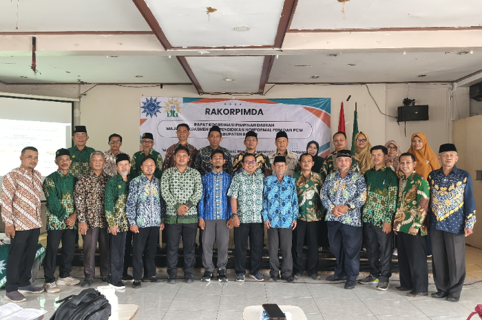 KOMPAK : Rakordapimda Majelis Dikdasmen PNF Pimpinan Daerah Muhammadiyah Kabupaten Bogor.