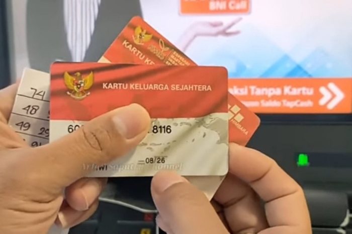 KKS pengambilan bansos PKH BPNT.