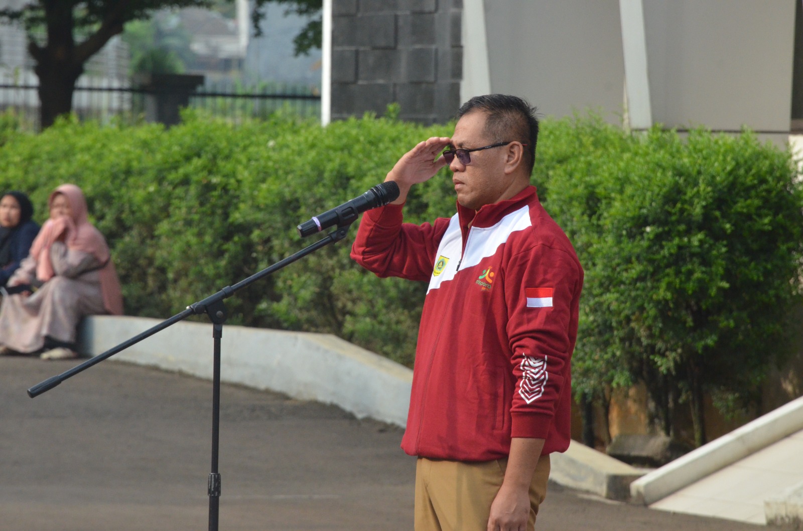 Dispora Kabupaten Bogor, resmi melepas kontingen atlet difabel yang akan berlaga dalam ajang Peparpeda IV Jawa Barat 2025.