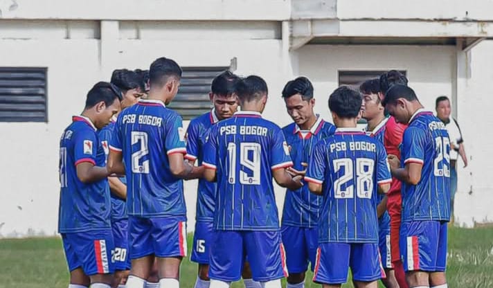PSB Bogor saat berlaga di Liga 4 Seri 1 Jawa Barat 2024.