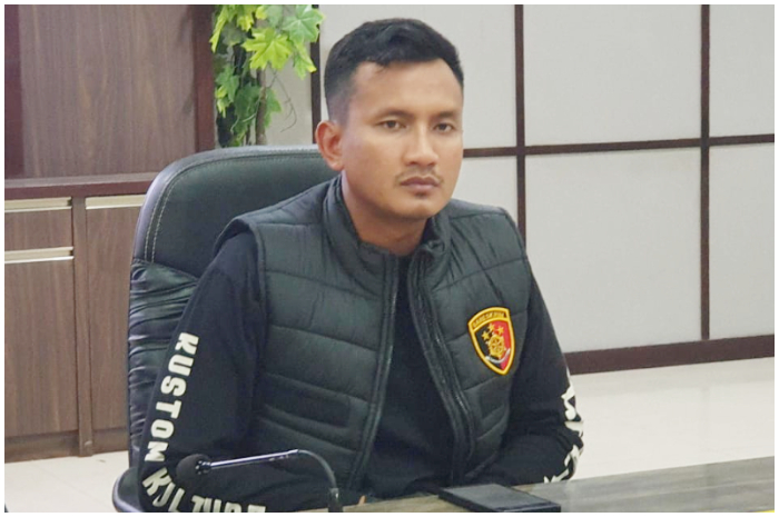 Kasat Reskrim Polres Bogor, AKP Teguh Kumara menjelaskan soal penangkapan pelaku perbuatan terlarang terhadap anak di Rancabungur.