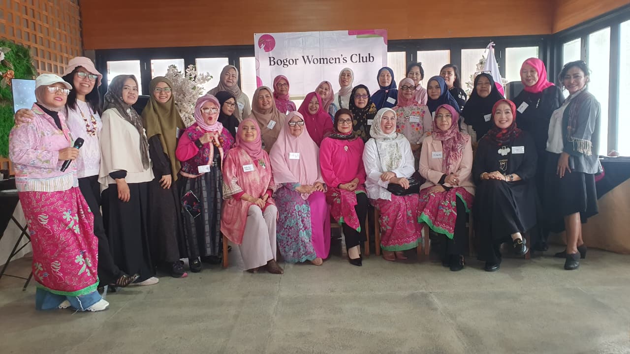 Proses pemilihan Ketua Bogor Womens Club (BWC) periode 2025&ndash;2027 di Love Garden Resto & Cafe, Kota Bogor, Selasa 30 September 2025.
