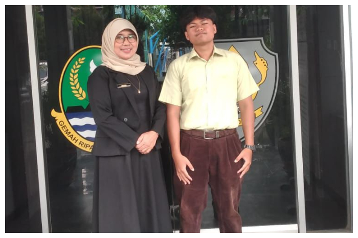 Lulusan SMAN 8 Kota Bogor, Sadam Sandy berhasil menembus seleksi ketat universitas negeri di Turki.