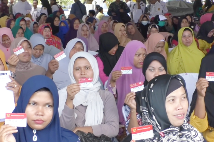 Ilustrasi KPM bansos